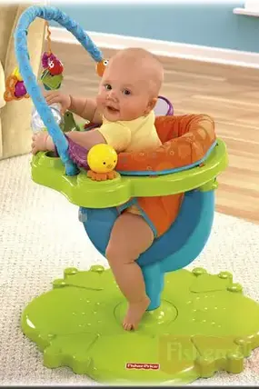 Прыгунок Fisher Price Лягушка