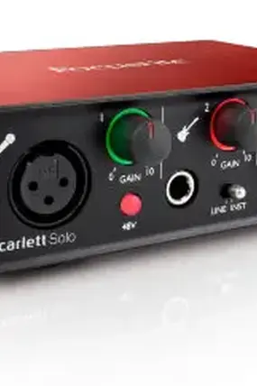 Аудиокарта Focusrite Scarlett Solo 