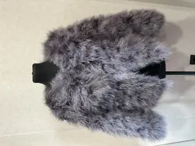 Шубка  из страуса 