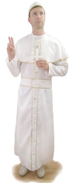 Костюм католического священника «Папа Римский»