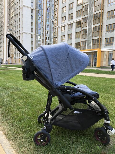 Bugaboo bee 3 grey melange top