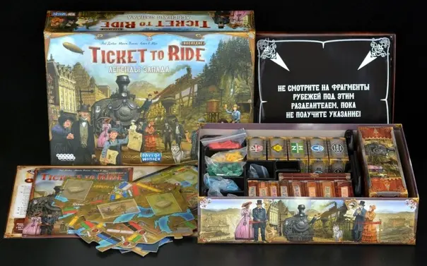Ticket to Ride Легенды Запада