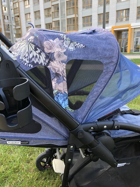 Bugaboo bee 5 blue melange clearance