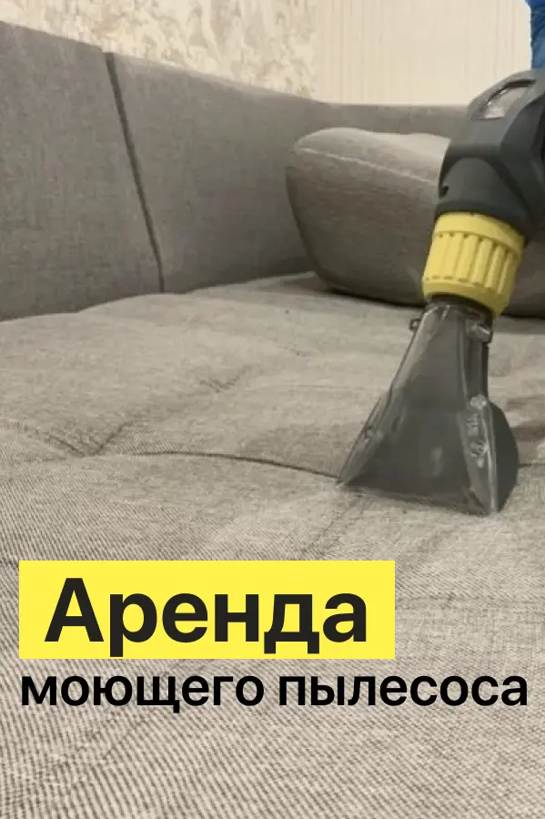 Аренда моющего пылесоса