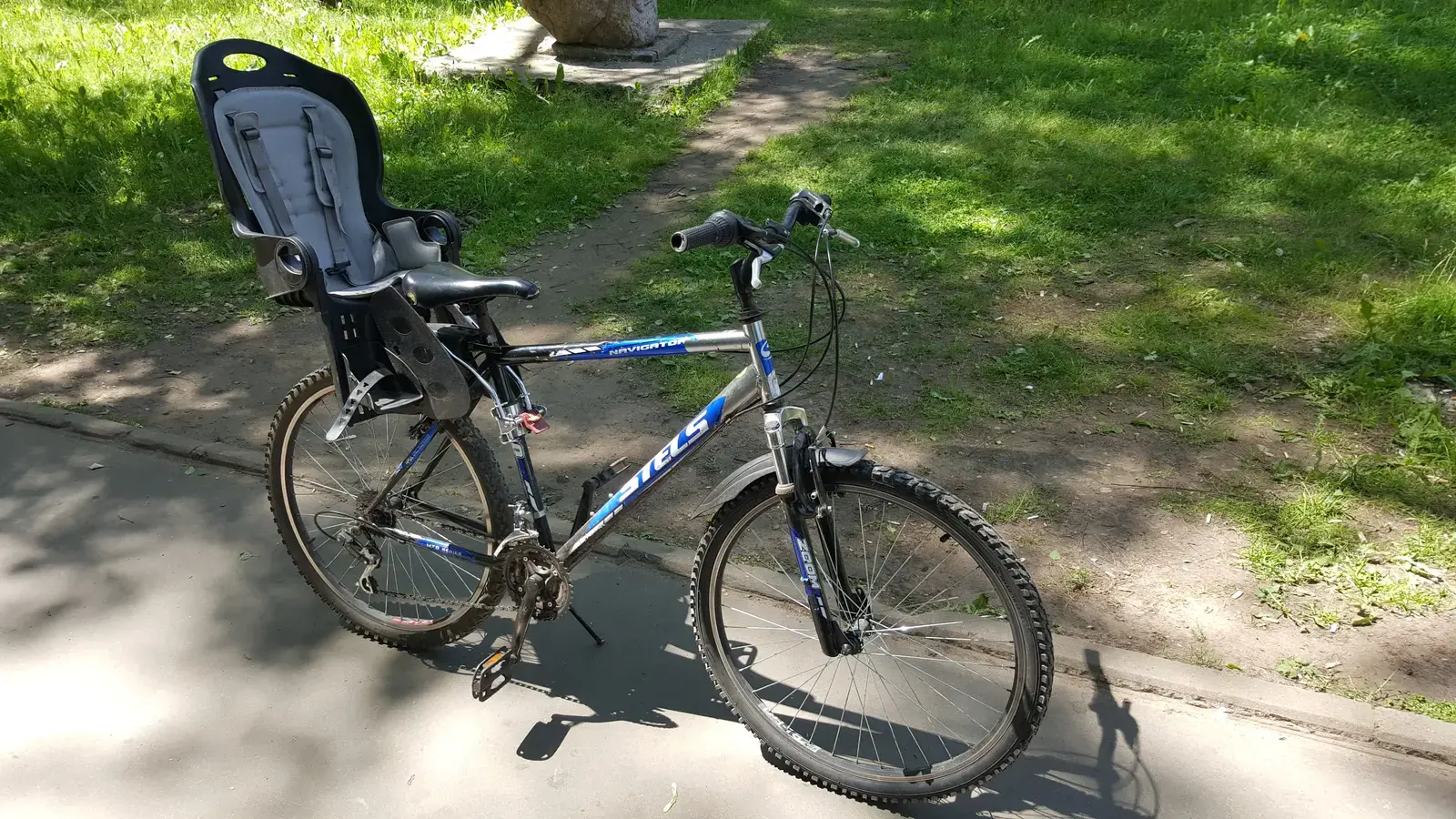 Stels Navigator 500 с велокреслом