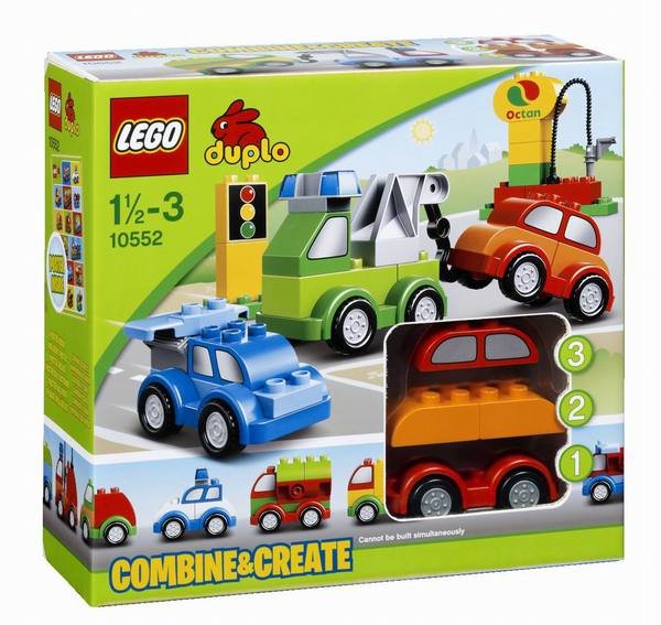 Lego Duplo Машинки-трансформеры