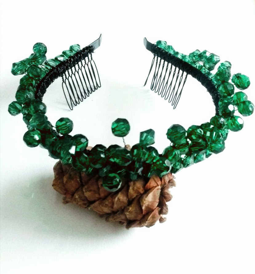 Диадема "Emerald coast"